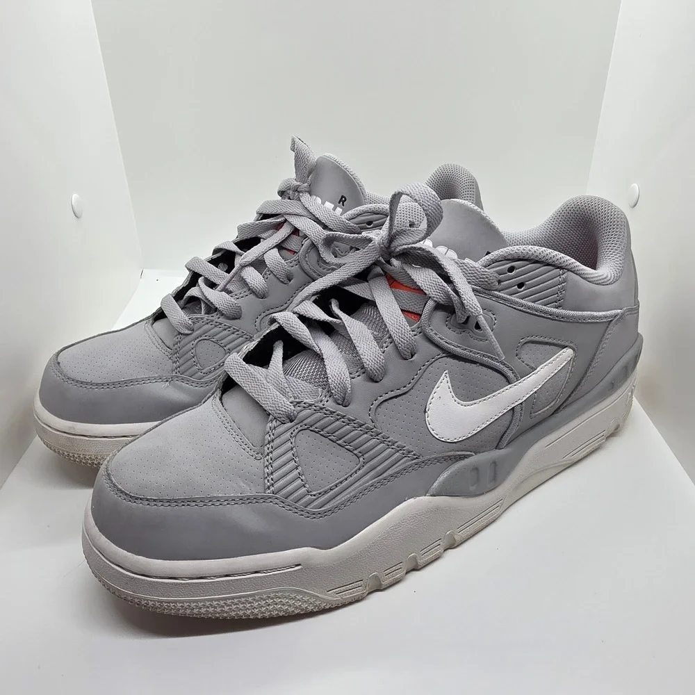 Nike Air Force III Low Wolf Grey White Men's Size 11 Sneakers 313640-002